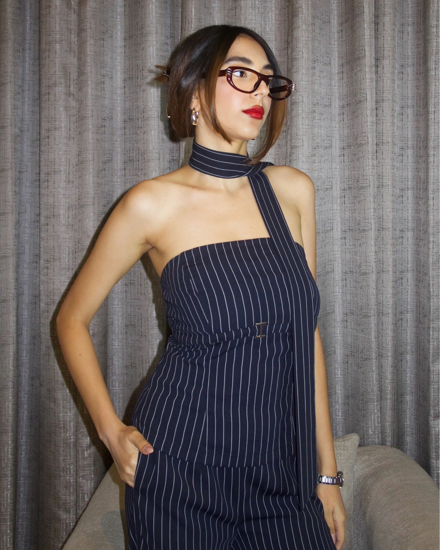 Tokyo Top (with Scarf)