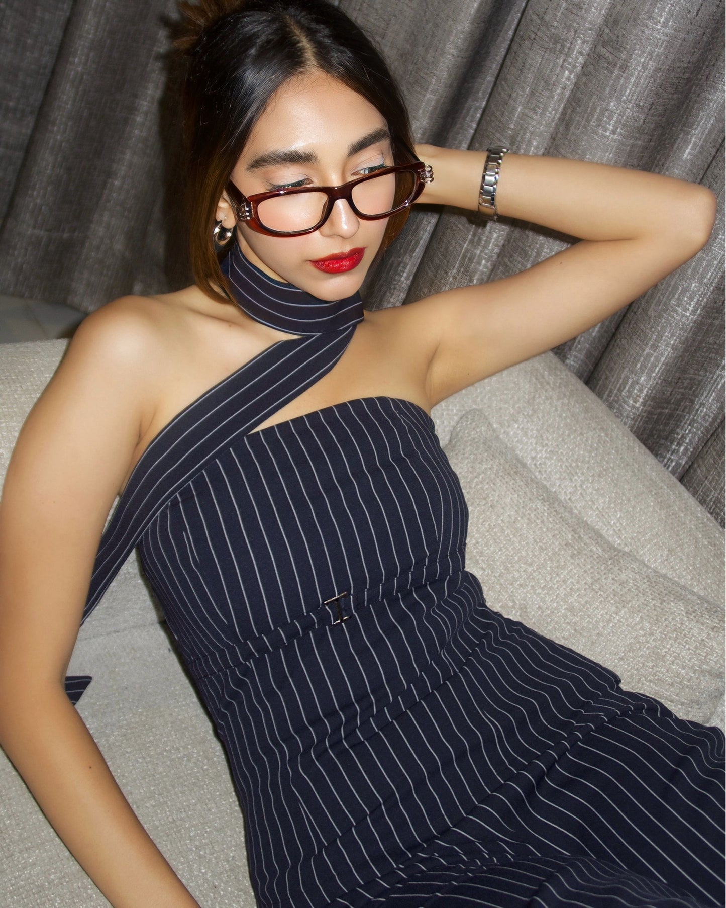 Tokyo Top (with Scarf)