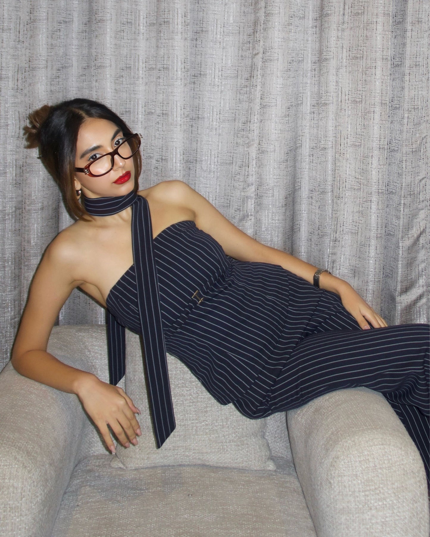Tokyo Top (with Scarf)