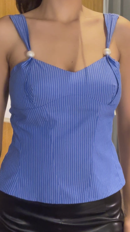 Tasha Top (Blue)